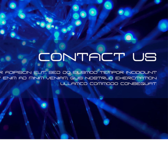 Website: Template Multi Pager Contact Us Tech (Subscription)