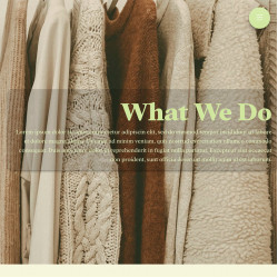 Website: Template Multi Pager Services Fashion (Subscription)