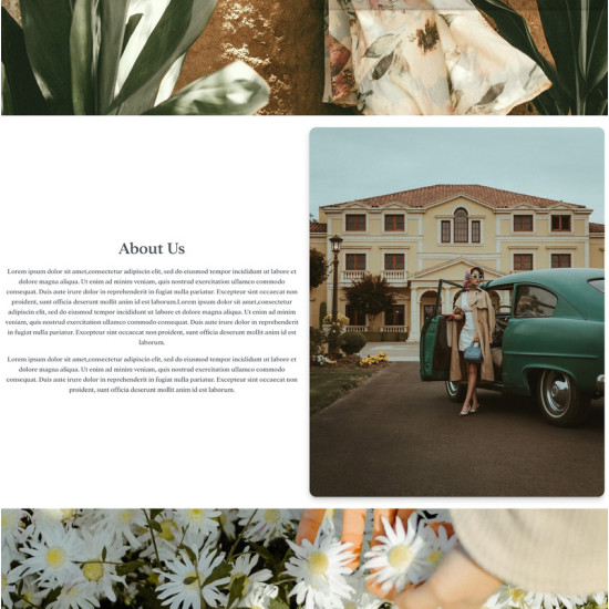 Website: Template Multi Pager Base Fashion (Subscription)